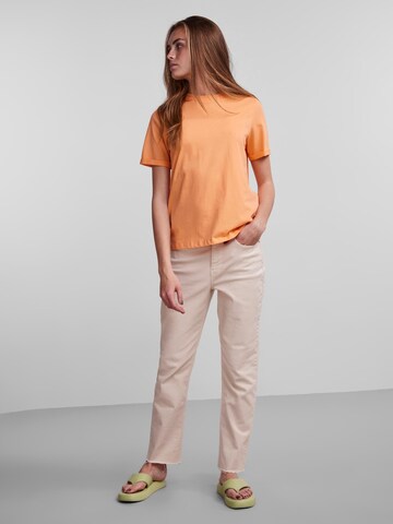 PIECES Shirt 'Ria' in Orange