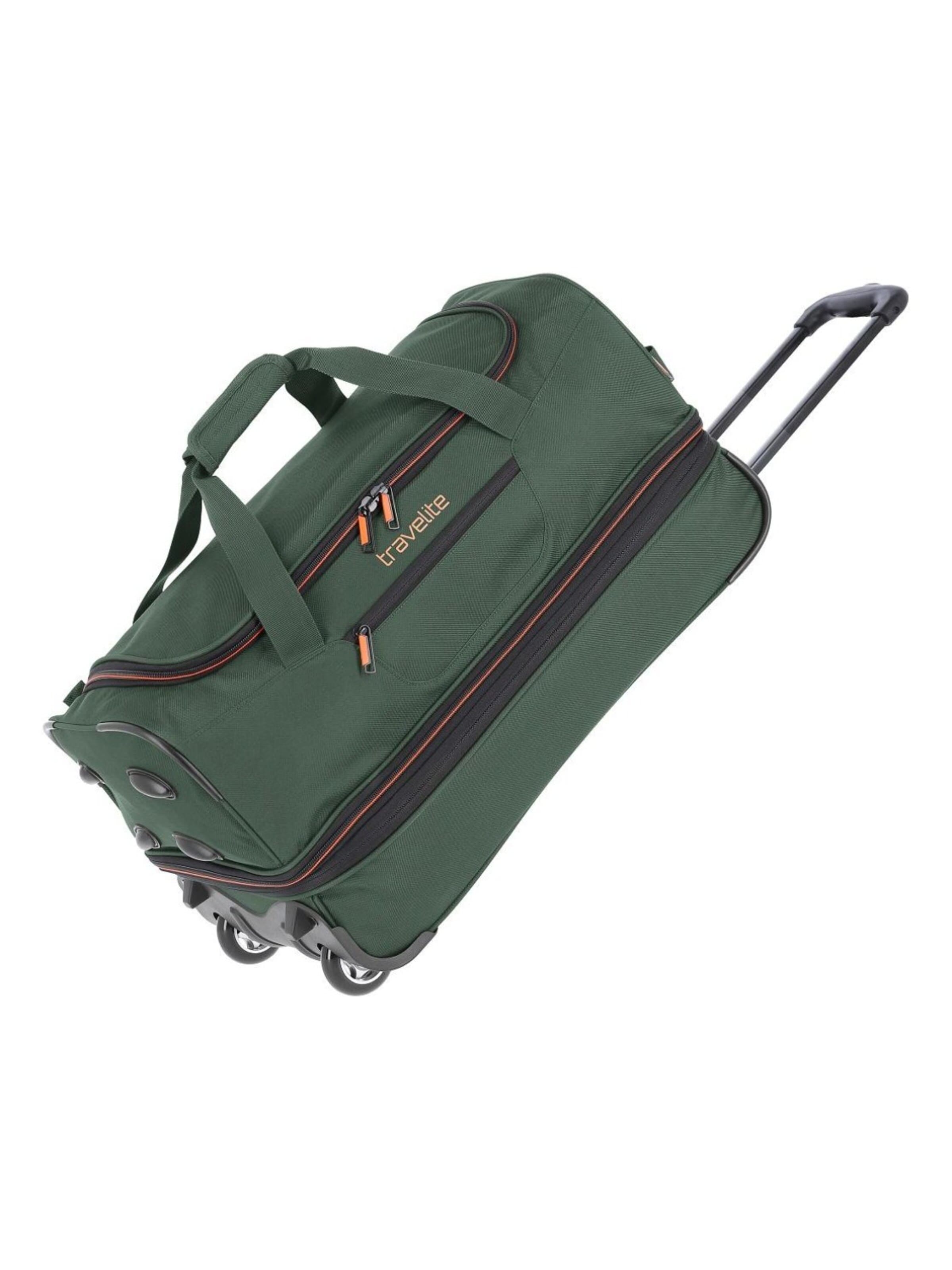 Trolley di TRAVELITE in verde: frontale