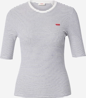 zils LEVI'S ® T-Krekls 'Luca Slim Tee': no priekšpuses