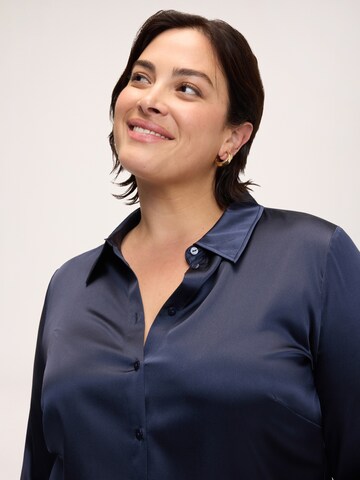 Fiorella Rubino Blouse in Blauw