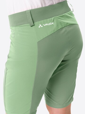 VAUDE Regular Outdoor Pants 'Elope' in Green