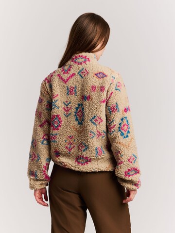 PROTEST Fleecejacke 'PRTPayton'‌‌‌‌‌‌‌‌ in Lila