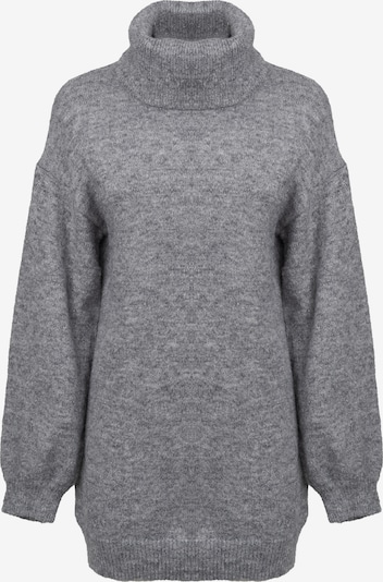 Influencer Pullover in grau, Produktansicht