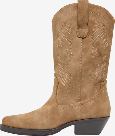 ONLY Cowboystiefel 'ONLBRONCO-8' in camel, Produktansicht