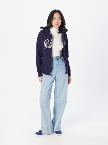 GAP Sweatjacke in Blau