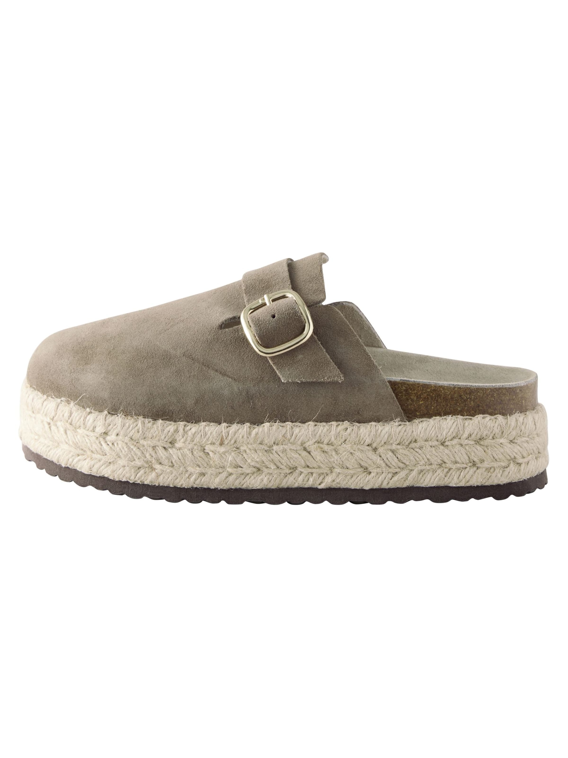 Next Espadrillid 'Forever Comfort®', värv roheline: eest vaates