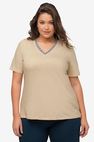 Ulla Popken Shirt in Beige: front