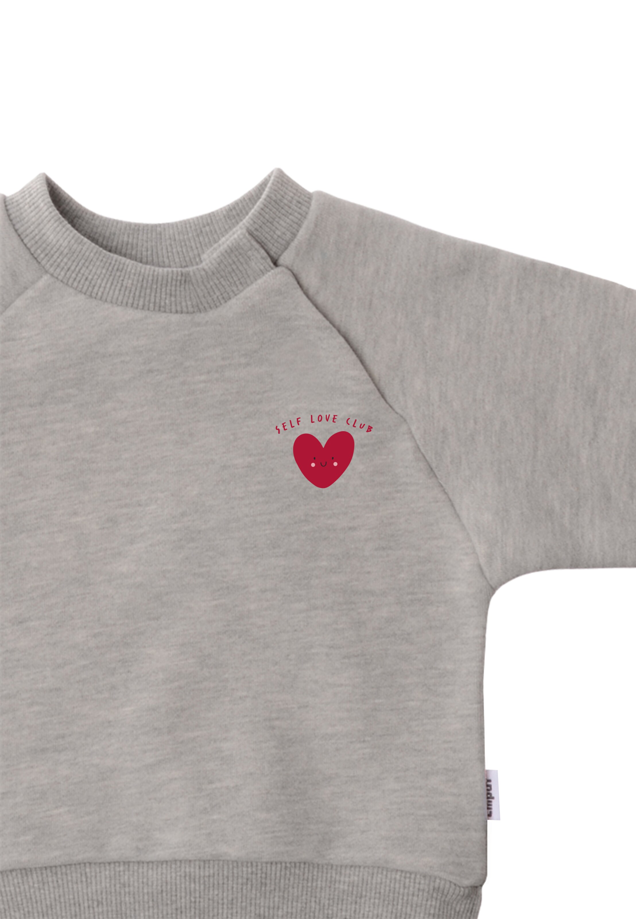 LILIPUT Sweatshirt 'Herz' in Grau