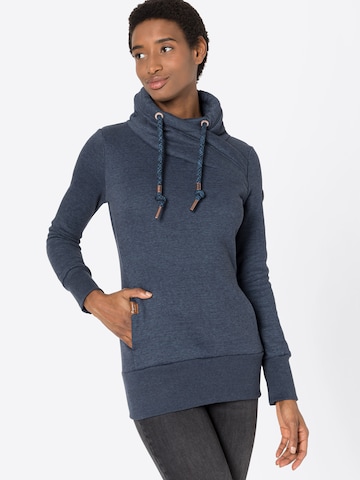 Ragwear Sweatshirt 'Neska' in Blue: front