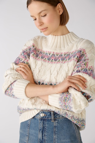 OUI Pullover in Weiß