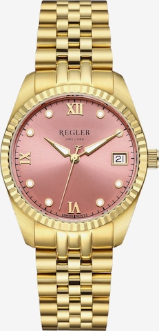 RéglerAnalogni sat 'Régler Liberté Steel Gold - Blush' - zlatna boja: prednji dio