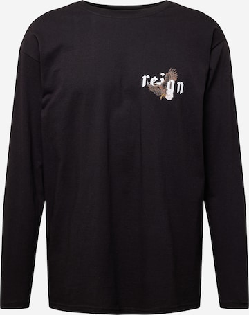 juoda BURTON MENSWEAR LONDON Marškinėliai: priekis