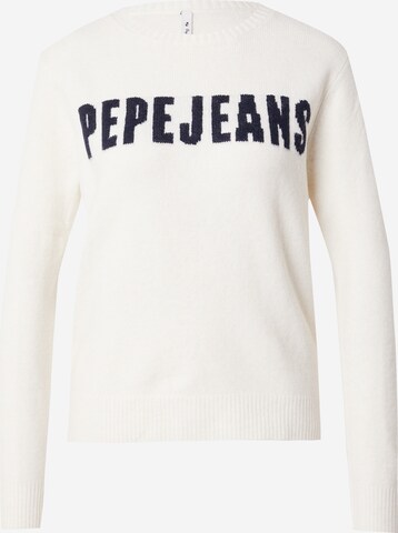 Pepe Jeans Pullover 'SUNNY' in Weiß: predná strana