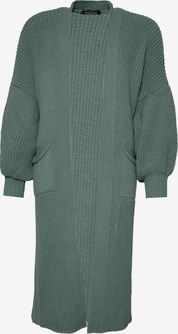 Cardigan oversize ' ' SASSYCLASSY en vert : devant