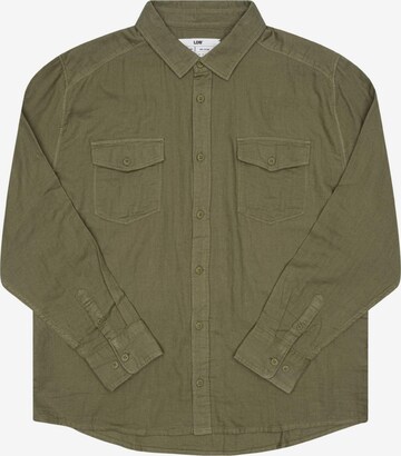 Coupe regular Chemise LDB en gris : devant