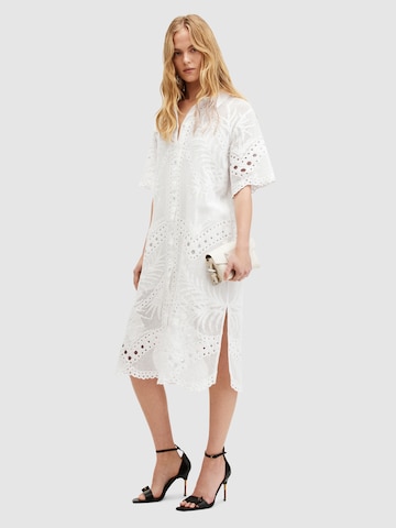 AllSaints Kleid 'MERIA' (GOTS) in Weiß