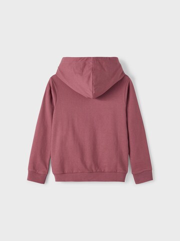 NAME IT - Sudadera con cremallera en lila