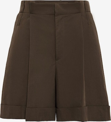 Antioch Loosefit Housut värissä ruskea: etupuoli