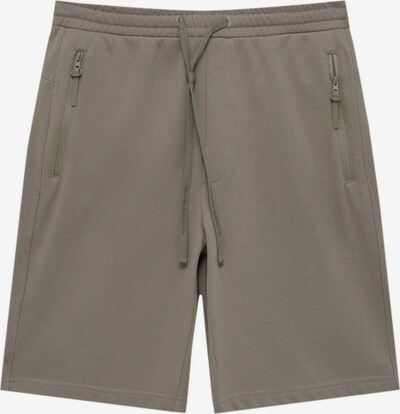Pull&Bear Spodnie w kolorze brązowym, Podgląd produktu