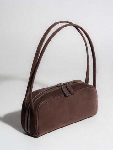 Estro Shoulder Bag '980109' in Brown