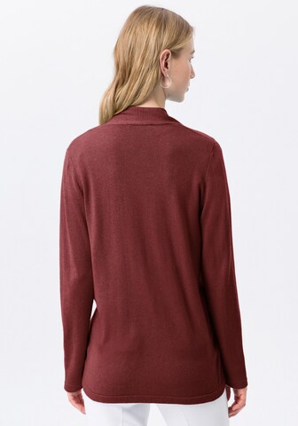 Peter Hahn Knit Cardigan 'Caro' in Red