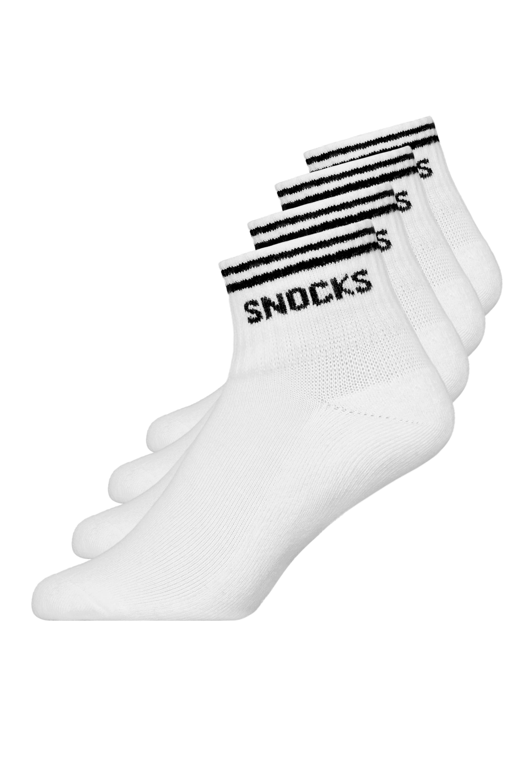 SNOCKS Socken in Weiß: Vorderseite