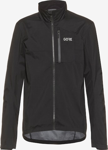 GORE WEAR Fahrradjacke 'Spirit' in Schwarz: predná strana