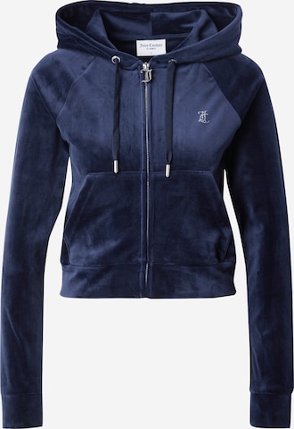 Giacca di felpa 'Madison' di Juicy Couture in blu: frontale