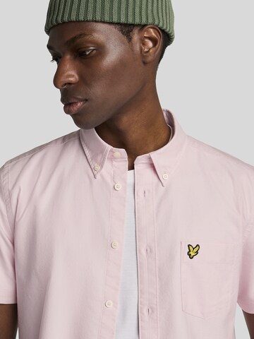 Lyle & Scott Regular fit Overhemd in Roze