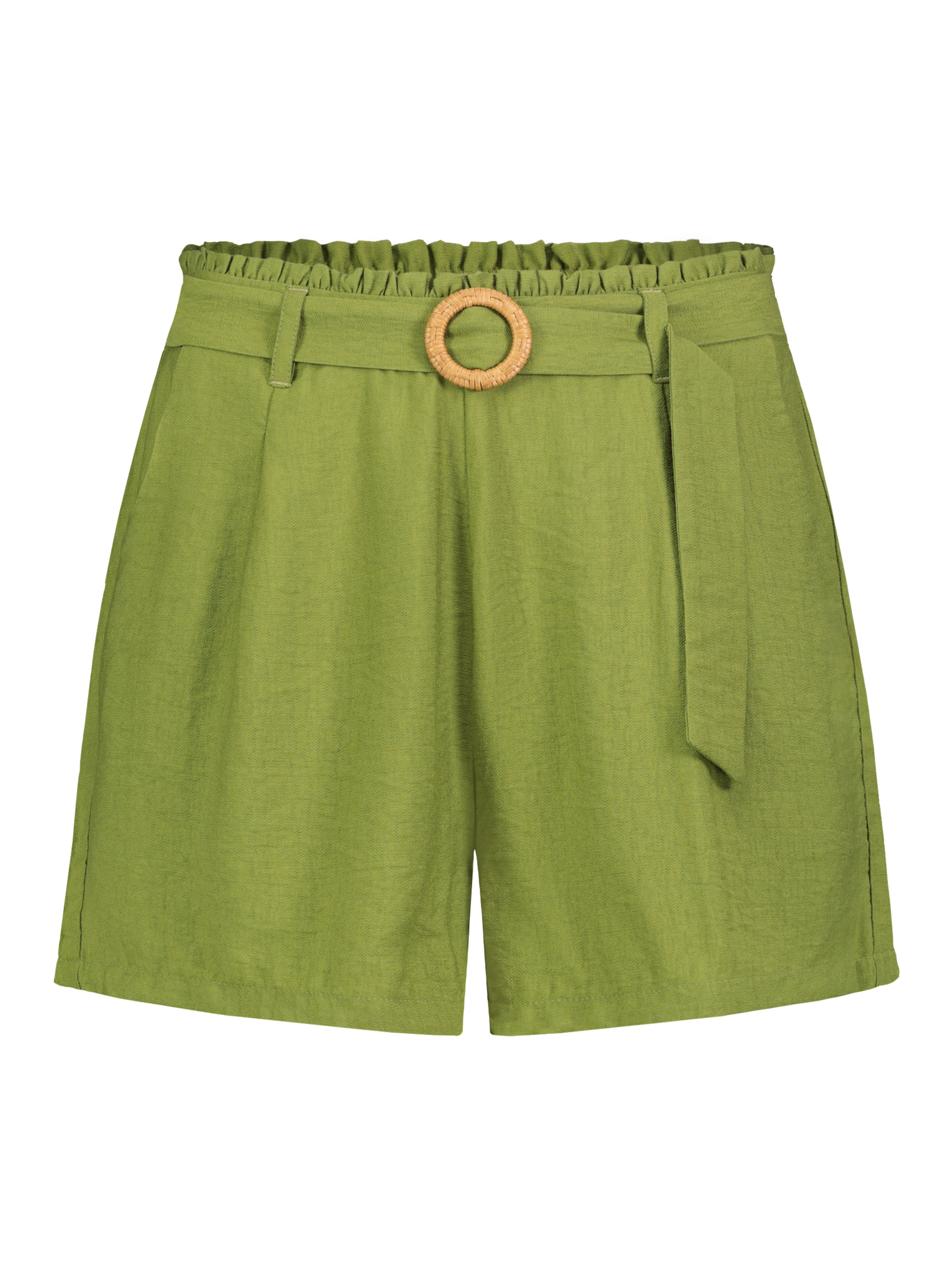 Sublevel Shorts in Grün: Vorderseite