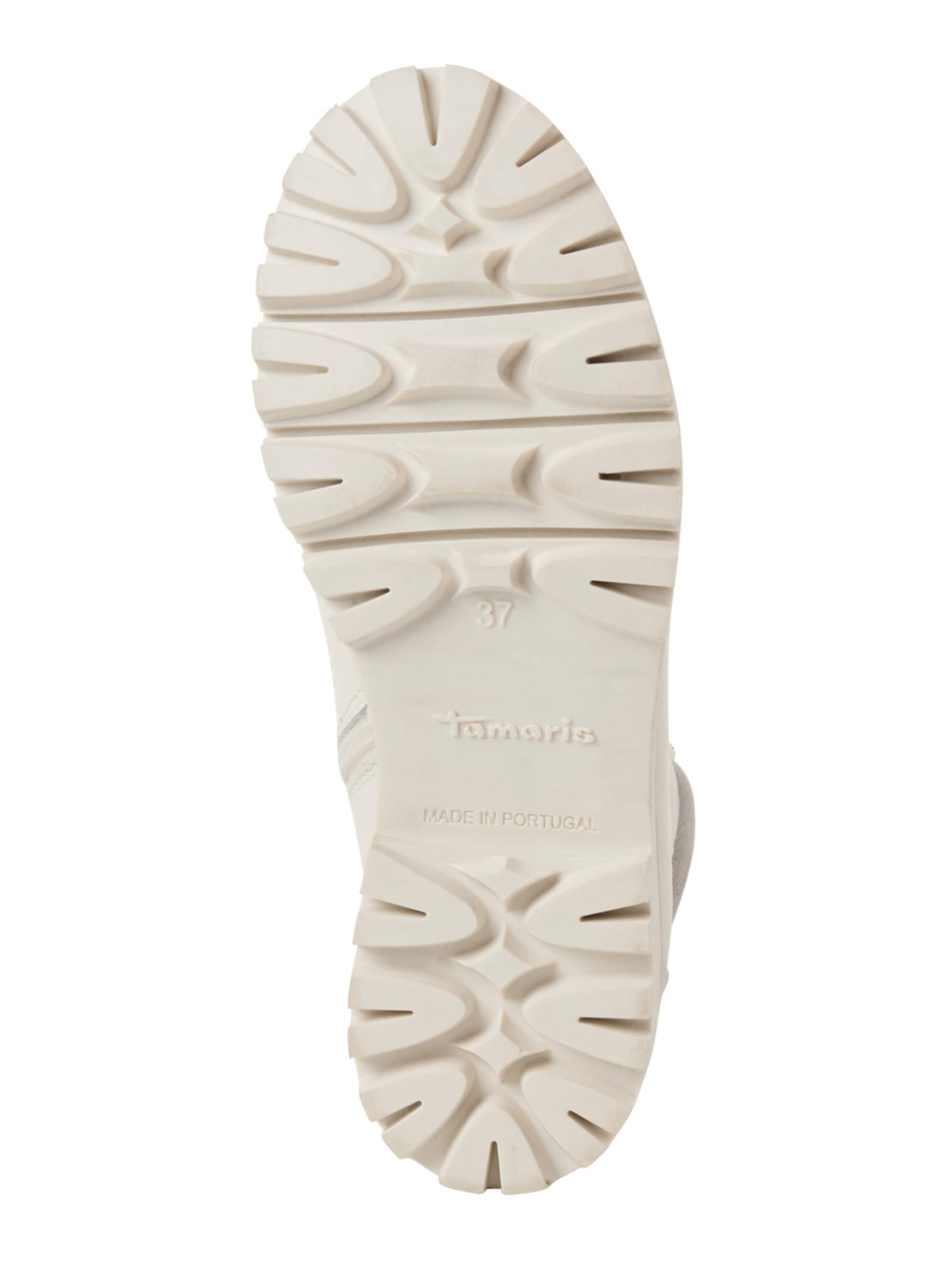 Stivaletto stringato di Tamaris in bianco