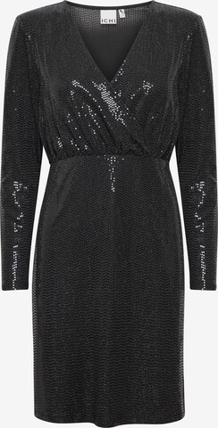 Robe 'Loane' ICHI en noir : devant