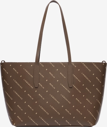 Liebeskind Berlin "Чанта тип ""Shopper""" в кафяво: отпред