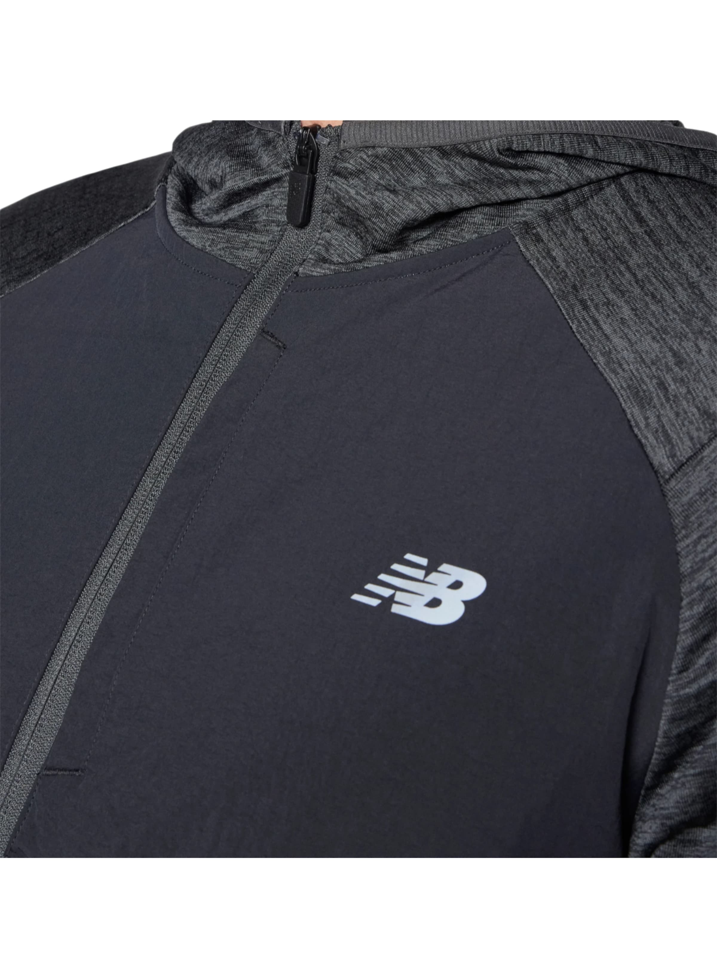 Giacca di felpa di new balance in grigio