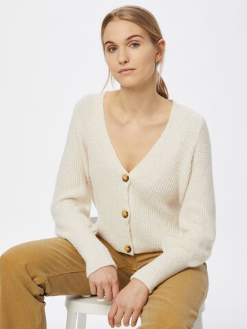 ONLY Knit cardigan 'onlCLARE' in White: front