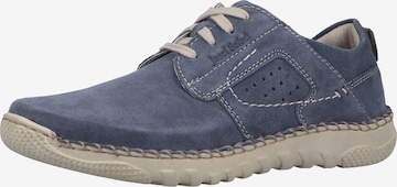JOSEF SEIBEL Athletic Lace-Up Shoes 'Wilson 04' in Blue: front