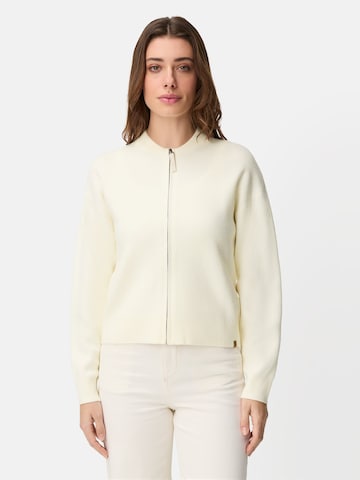 CAMEL ACTIVE Strickjacke in Weiß: Vorderseite