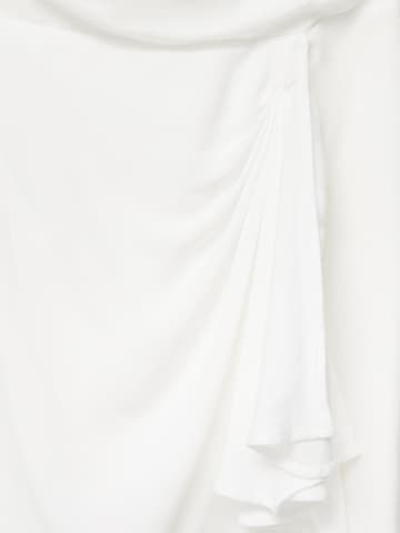 Pull&Bear Letnia sukienka w kolorze biały