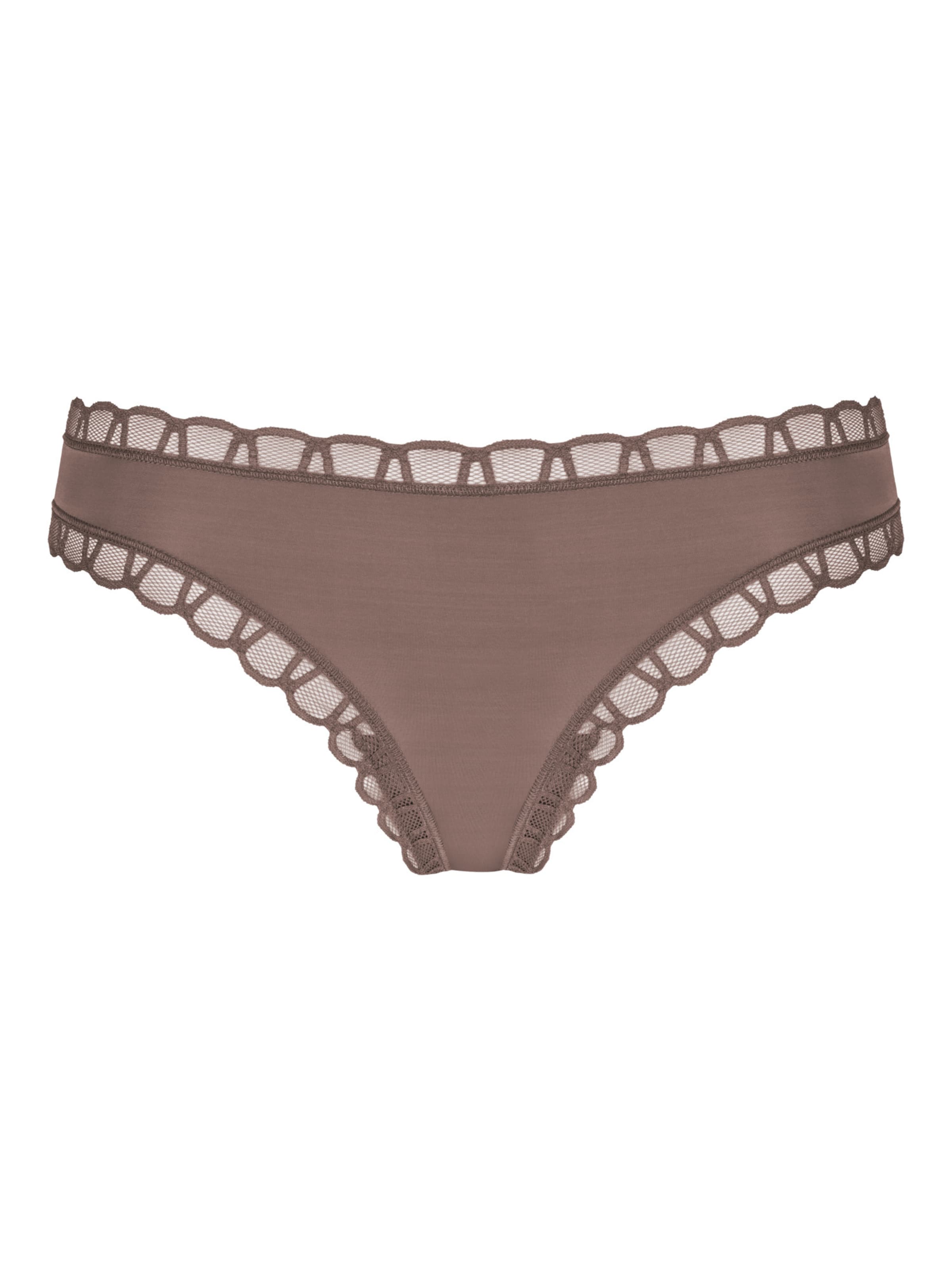 Slip 'Poetry Temptation' Mey en marron : devant