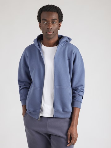 HOLLISTER Ζακέτα φούτερ σε μπλε: μπροστά