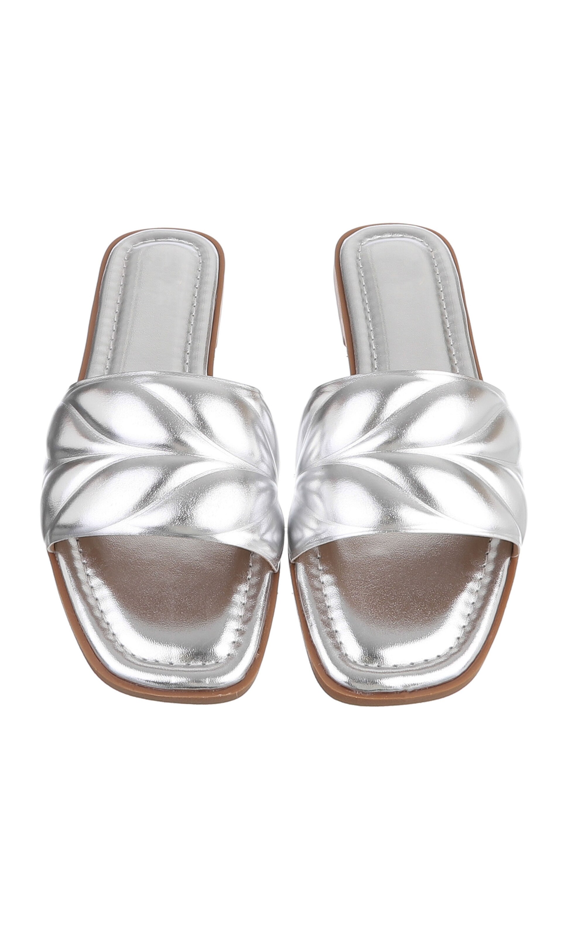 Ital-Design Mules in Silver