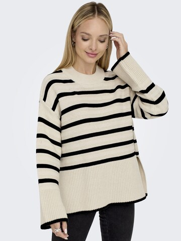 ONLY Sweater 'Sia' in Beige