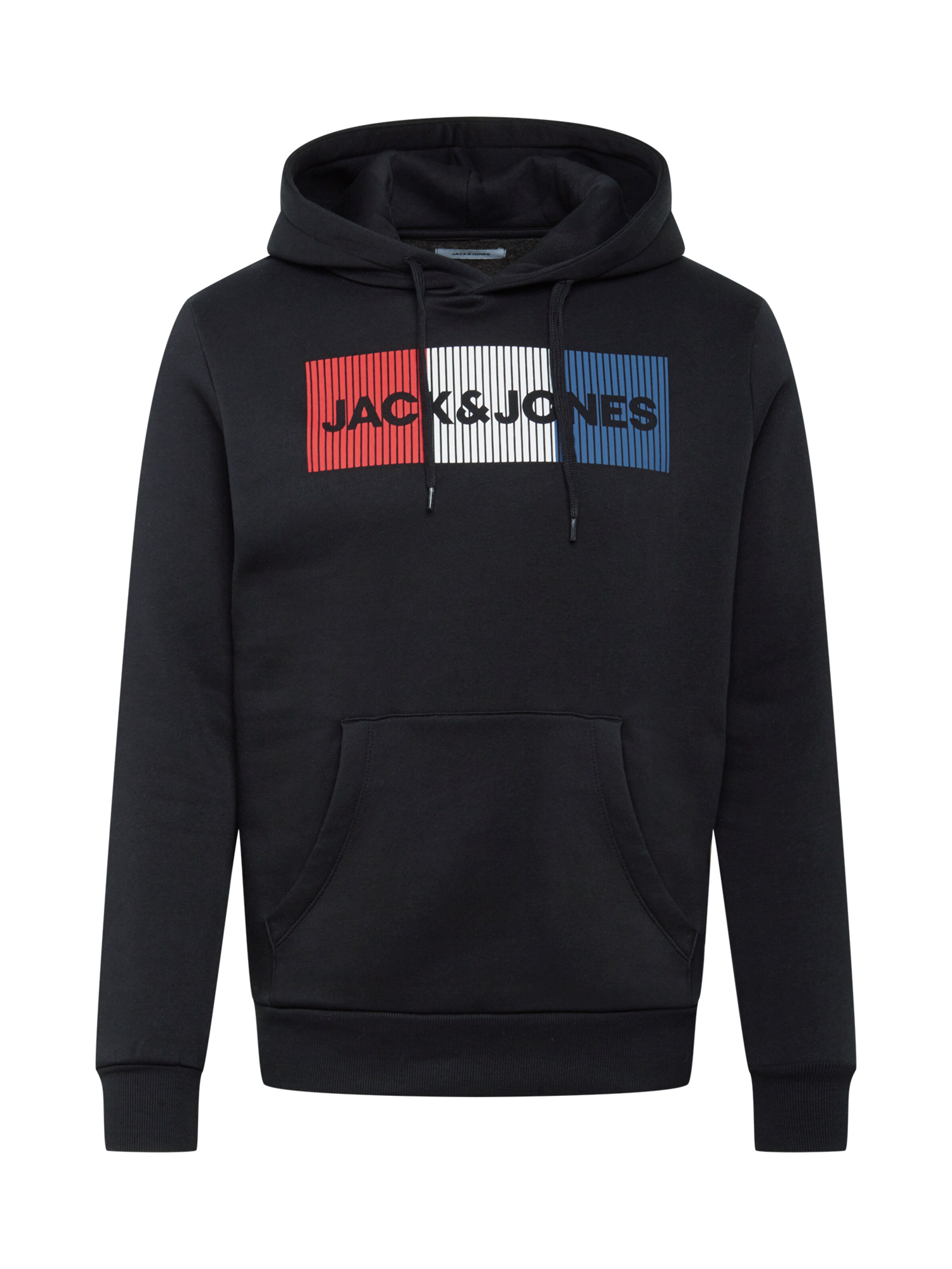 JACK & JONES Свитшот в Черный: спереди