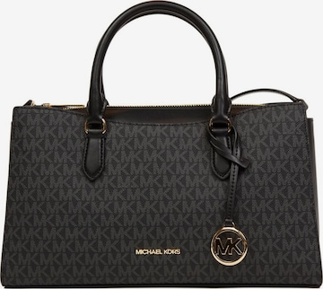Michael Kors - Bolso de mano 'Arden Medium Top-Zip' en negro: frente