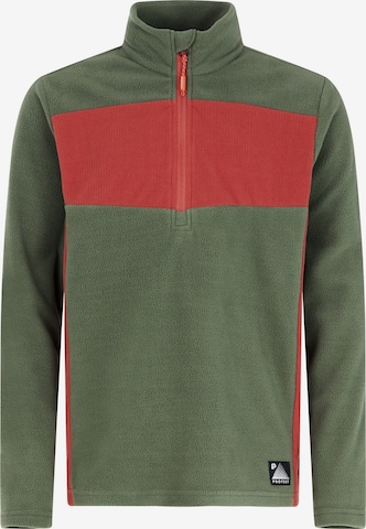 PROTEST Sportief sweatshirt 'PRTMARNIX JR' in Groen: voorkant