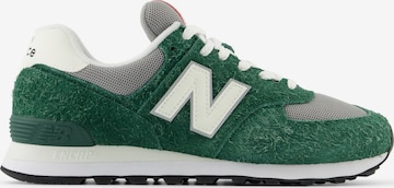 new balance Trampki niskie '574' w kolorze zielony