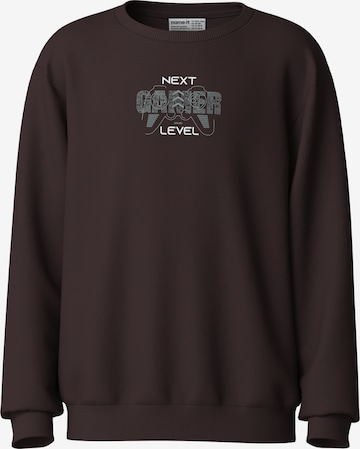 NAME IT Sweatshirt 'NKMVILDAR' in Lila: voorkant