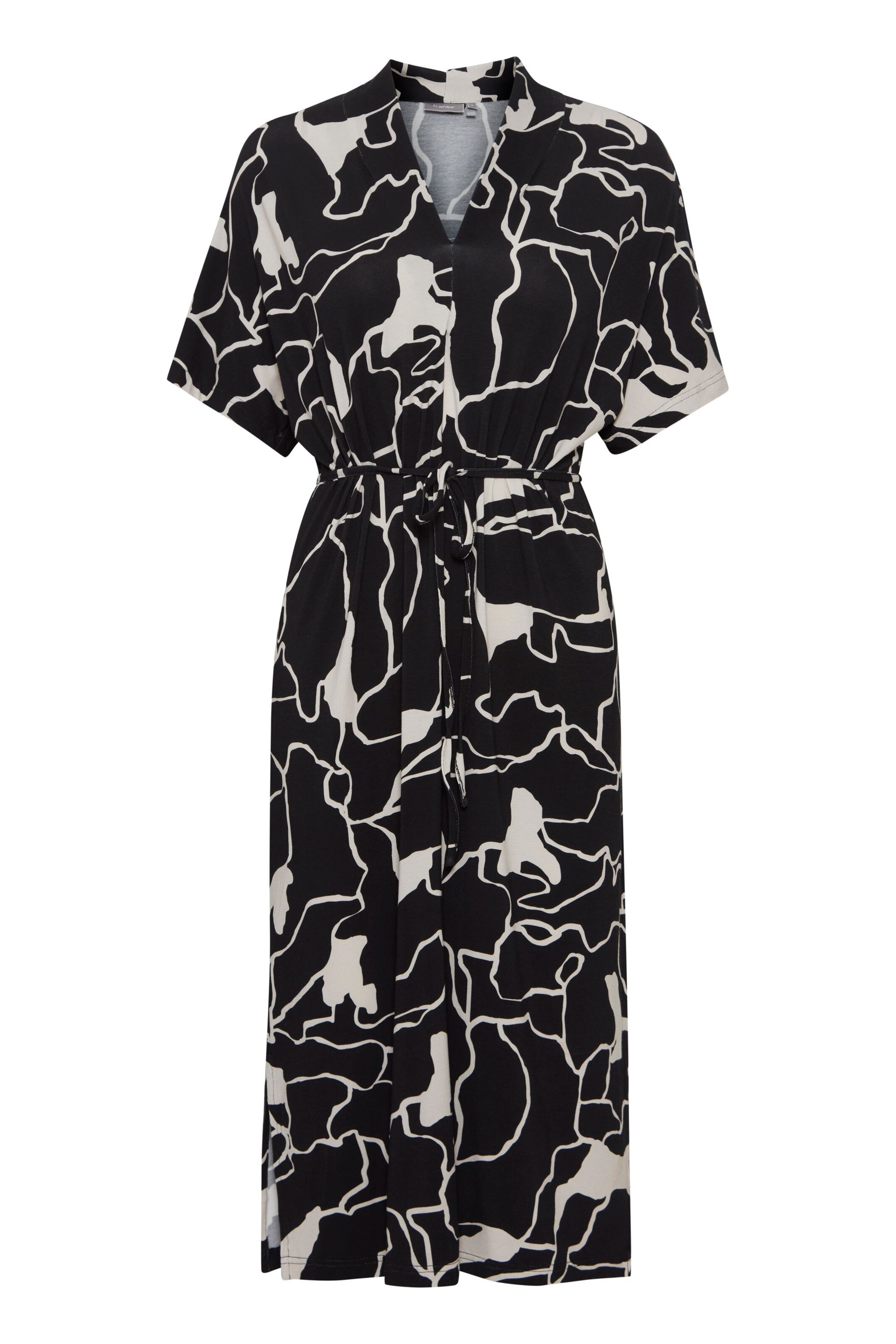 Fransa Dress in Black: front