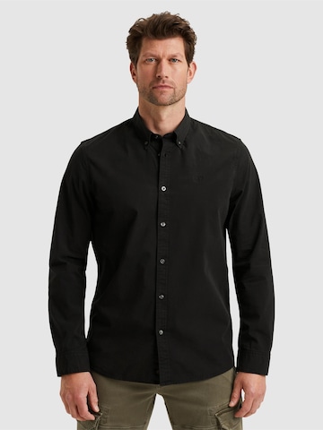 PME Legend Regular fit Overhemd 'American Classic shirt' in Zwart