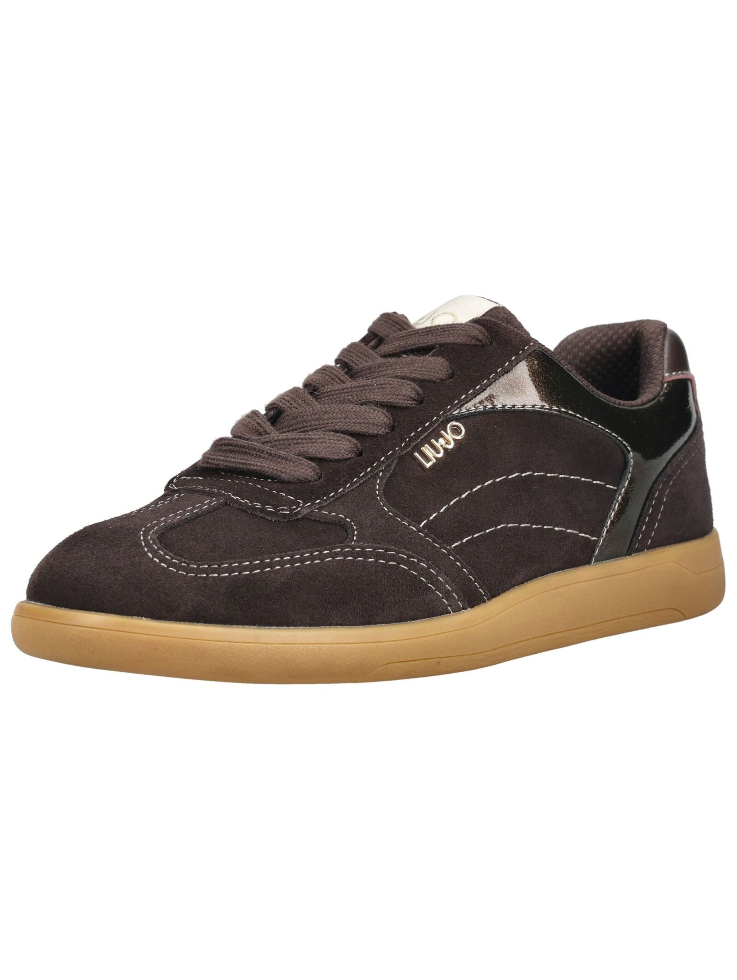 Liu Jo Sneakers laag in Bruin: voorkant